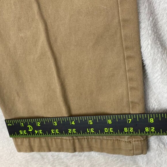 Old Navy Men's Khaki Pants 32x32 Straight-Leg Cotton-Poly Blend - Picture 6 of 16